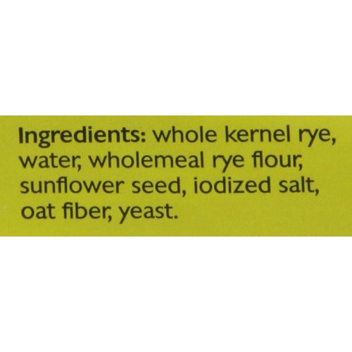 Mestemacher Bread Sunflower Seed, 17.6-Ounce Pack Of 6