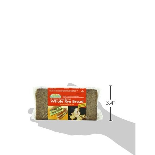 Mestemacher Bread Whole Rye, 17.6-Ounce Pack Of 6