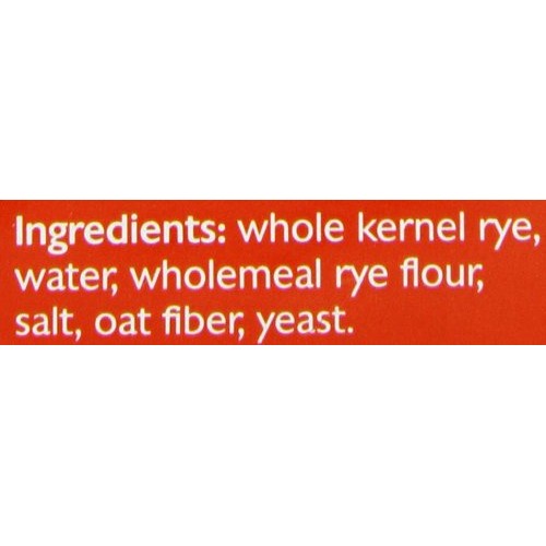 Mestemacher Bread Whole Rye, 17.6-Ounce Pack Of 6