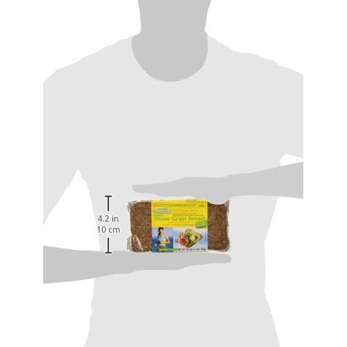 Mestemacher Organic Three Grain Bread, 17.6 Oz