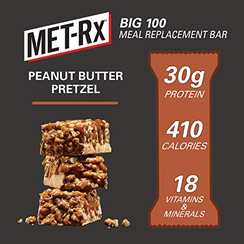 Met-Rx Big 100 Colossal Protein Bars, Great As Healthy Meal Repl