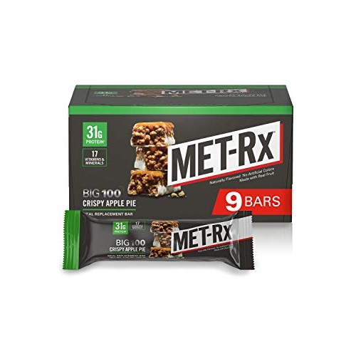 Met-Rx Big 100 Colossal Protein Bars, Great As Healthy Meal Repl