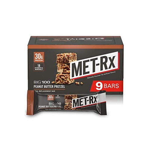 Met-Rx Big 100 Colossal Protein Bars, Great As Healthy Meal Repl
