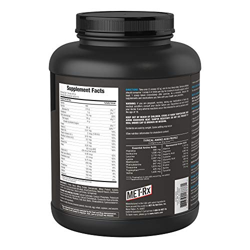 Met-Rx Natural Whey Easy Mix 23 G Protein Powder, 5G Bcaas From