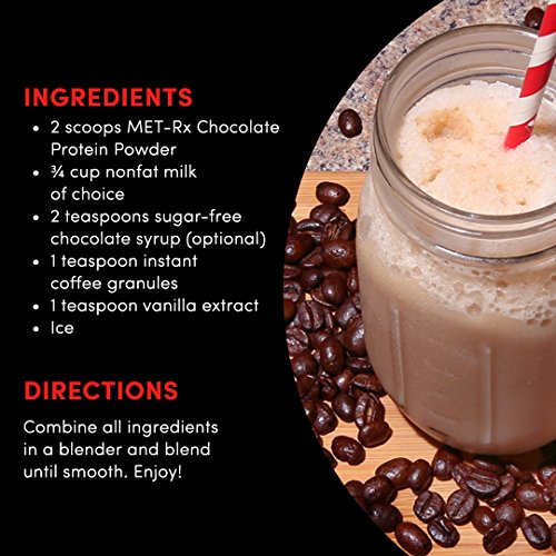 Met-Rx Natural Whey Easy Mix 23 G Protein Powder, 5G Bcaas From