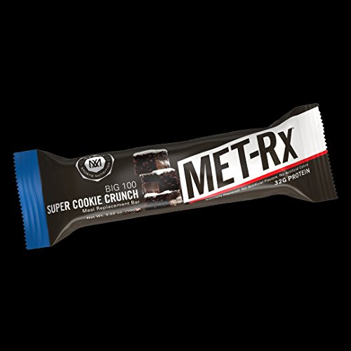 Met-Rx Big 100 Colossal Protein Bar, Super Cookie Crunch, 4 Coun Met-Rx Big 100 Colossal Protein Bar, Super Cookie Crunch, 4 Coun