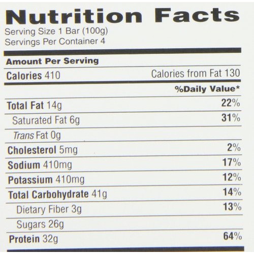 Met-Rx Big 100 Colossal Protein Bar, Super Cookie Crunch, 4 Coun Met-Rx Big 100 Colossal Protein Bar, Super Cookie Crunch, 4 Coun