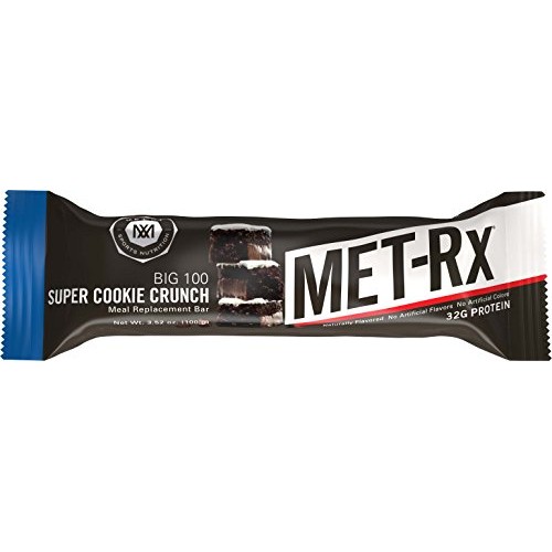 Met-Rx Big 100 Colossal Protein Bar, Super Cookie Crunch, 4 Coun Met-Rx Big 100 Colossal Protein Bar, Super Cookie Crunch, 4 Coun