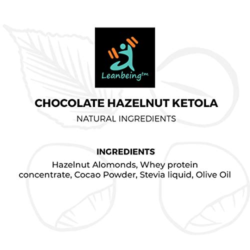 Metrol Leanbeing - Chocolate Hazelnut Ketola 220g - No Added S...