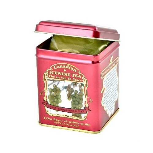 Canadian Icewine Tea In Decorative Tin, 24 Bags