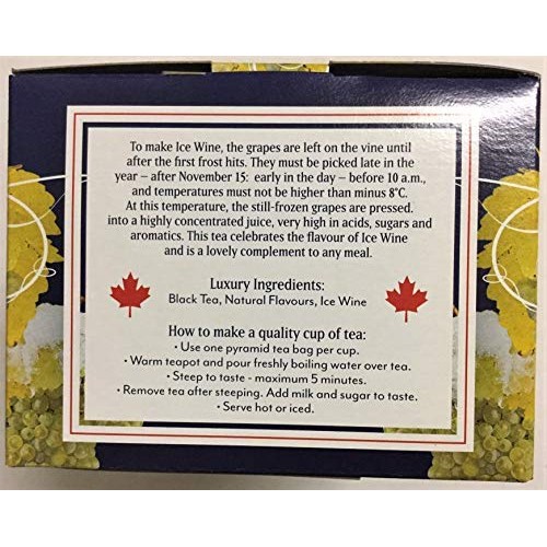 Metropolitan Tea Company Canadian Ice Wine Tea 48 Teabags