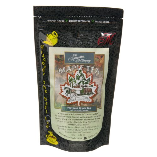 Metropolitan Tea Discovery Loose Tea Pack, Maple Flavored Black,