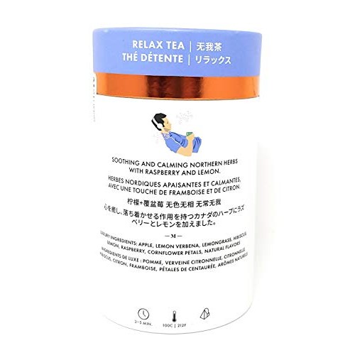 Metropolitan Tea M21 Luxury Functional Relax Tea 24 Pyramid Bags