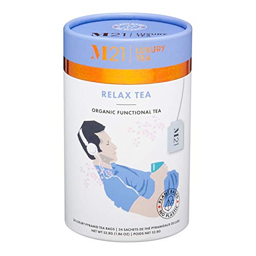 Metropolitan Tea M21 Luxury Functional Relax Tea 24 Pyramid Bags