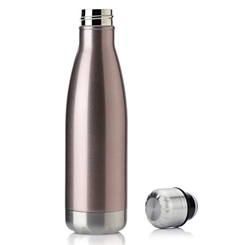 Meway 17Oz Sport Water Bottle 4 Pack Vacuum Insulated Stainless