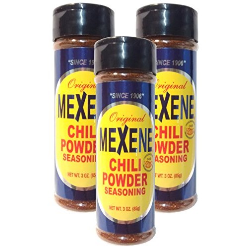 Mexene Original Chili Powder Seasoning 3oz Bottle (Pack of