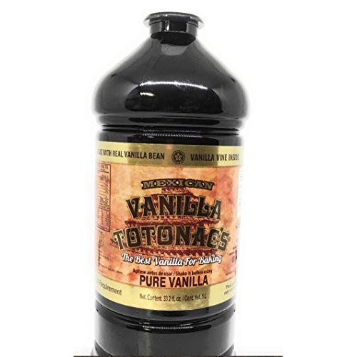 Mexican Vanilla Totonacs Pure Vanilla Flavoring, 33.2 Fluid Ounce