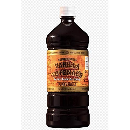 Mexican Vanilla Totonacs Pure Vanilla Flavoring, 33.2 Fluid Ounce