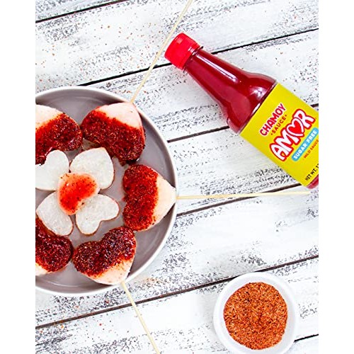 Amor Chamoy Red Sauce | Tangy Citrus With Smooth Dried Chilis |