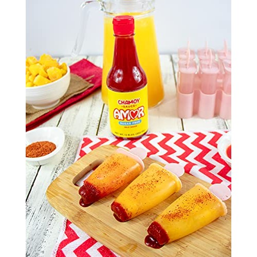 Amor Chamoy Red Sauce | Tangy Citrus With Smooth Dried Chilis |