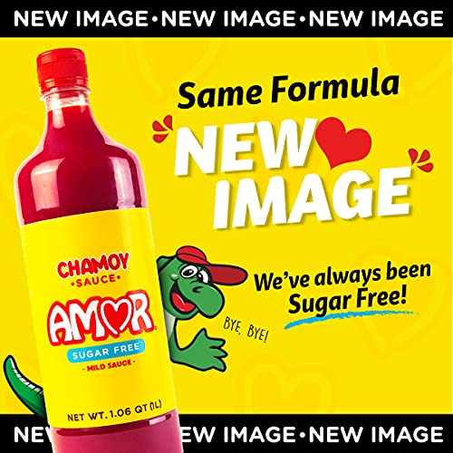 Amor Chamoy Red Sauce | Tangy Citrus With Smooth Dried Chilis |