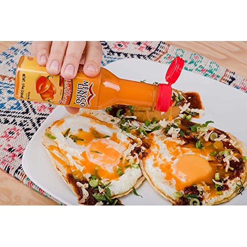 Mexico Lindo Red Habanero Hot Sauce | Real Red Habanero Chili Pe