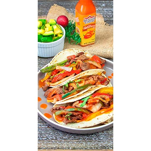 Mexico Lindo Red Habanero Hot Sauce | Real Red Habanero Chili Pe