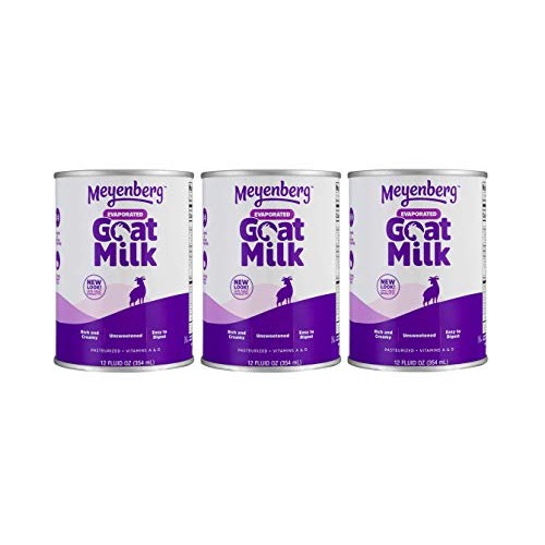 Meyenberg Goat Milk Liq Evaprtd, 12 Oz Pack Of 3