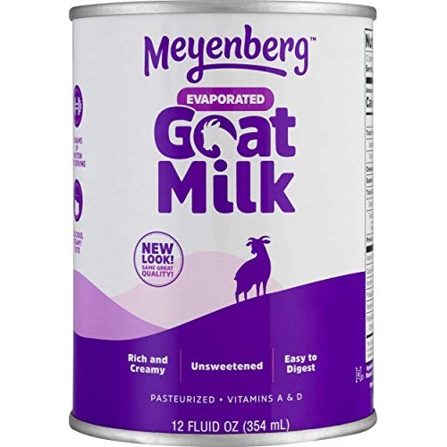Meyenberg Evaporated Goat Milk, Vitamin D, 12 Ounce Pack Of 12