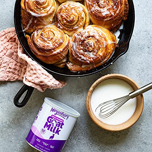 Meyenberg Whole Powdered Goat Milk 12 Ounce, Gluten Free, Non