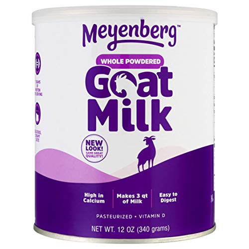 Meyenberg Whole Powdered Goat Milk 12 Ounce, Gluten Free, Non