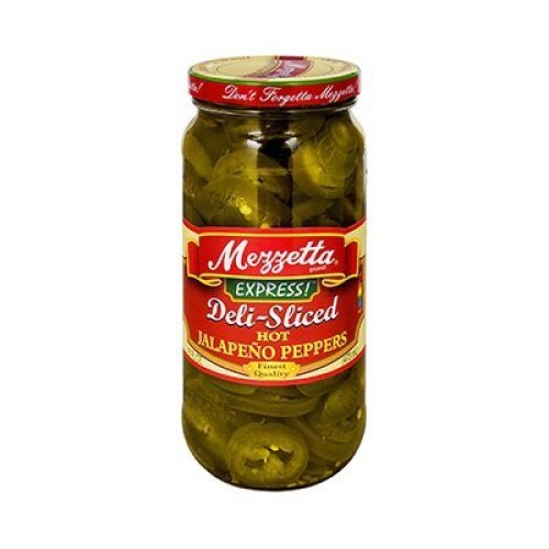 Mezzetta Deli-Sliced Hot Jalapeno Peppers 16 Oz Pack Of 4
