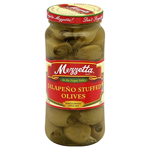 Mezzetta Jalapeno Stuffed Olives 10.0 Ozpack Of 2