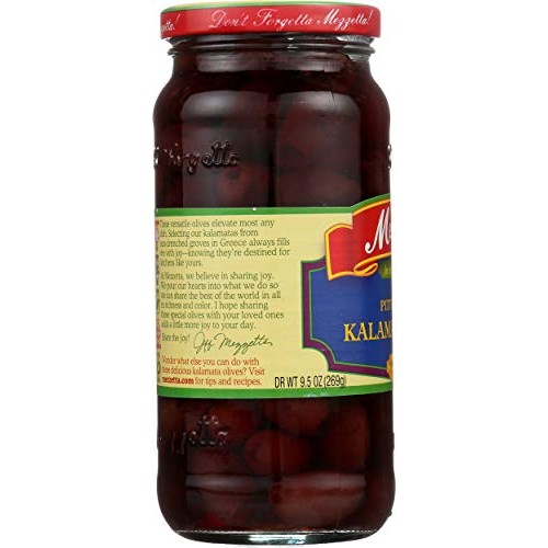 Mezzetta Kalamata Olives, Pitted, 9.5 Ounce