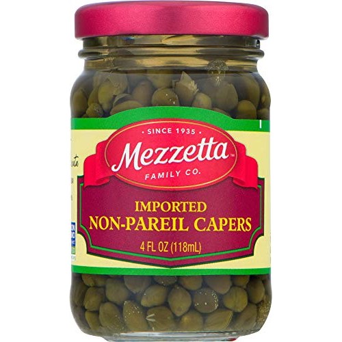 Mezzetta Non-Pareil Capers, Imported Gourmet, 4 Ounce