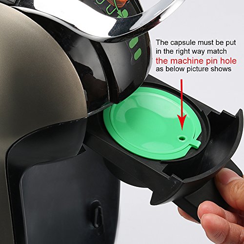 9 Cups/Pack Refillable Dolce Gusto Coffee Capsules Refilling Pod