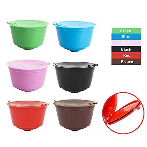 9 Cups/Pack Refillable Dolce Gusto Coffee Capsules Refilling Pod