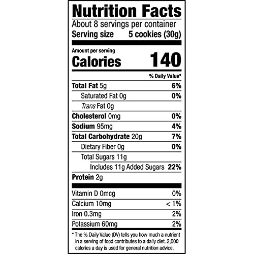 Mi-Del Gluten Free Ginger Snaps Cookies, 8 Oz. Bags, Pack Of 8