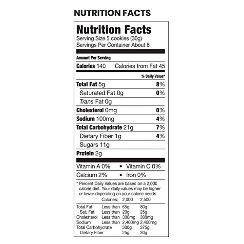 Mi-Del Gluten-Free Ginger Snaps Cookies, 8 Oz. Bags, Pack Of 8