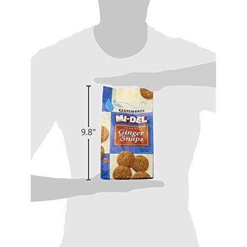 Mi-Del Gluten Free Ginger Snap Cookies,8 Ounce