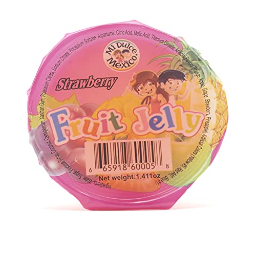 Mdm Fruit Jelly Jar Candy Assorted 35Pc 49.385Oz