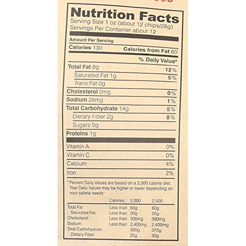 Mi Nina, Sea Salt White Corn Tortilla Chip, 12 Oz