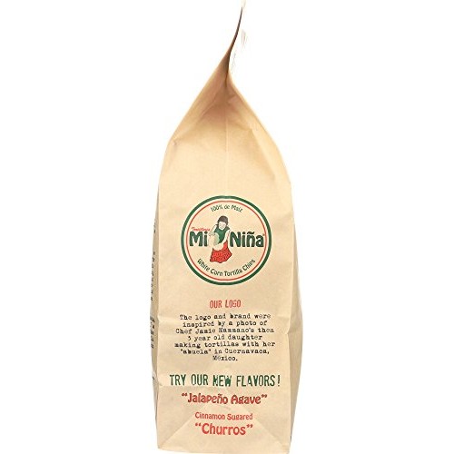 Mi Nina, Sea Salt White Corn Tortilla Chip, 12 Oz