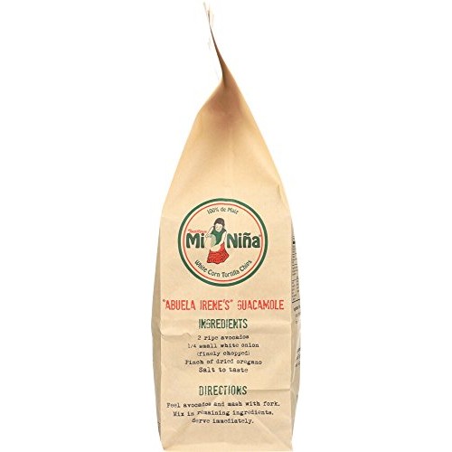 Mi Nina, Sea Salt White Corn Tortilla Chip, 12 Oz