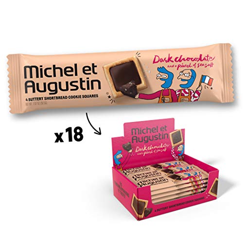 Michel Et Augustin Chocolate French Cookie Squares Dark Chocola Michel Et Augustin Chocolate French Cookie Squares Dark Chocola