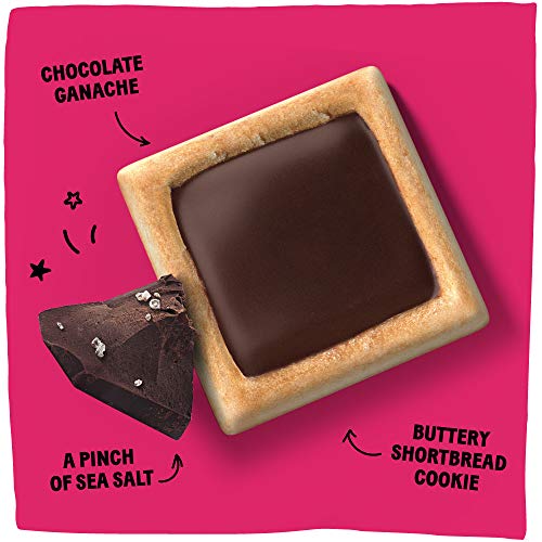 Michel Et Augustin Gourmet Cookie Squares | Dark Chocolate &Amp; Sea