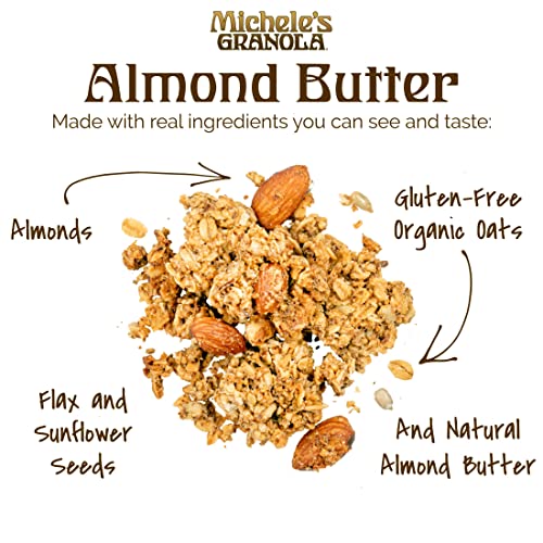 Micheles Granola Almond Butter, Gluten-Free &Amp; Non-Gmo, 12 Oz Pa