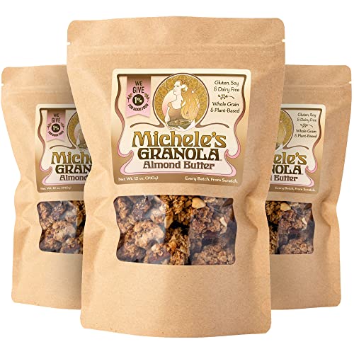 Micheles Granola Almond Butter, Gluten-Free &Amp; Non-Gmo, 12 Oz Pa