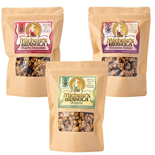 Micheles Granola Classic Variety Pack, Gluten-Free & Non-GMO, 1...