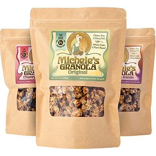 Micheles Granola Classic Variety Pack, Gluten-Free & Non-GMO, 1...